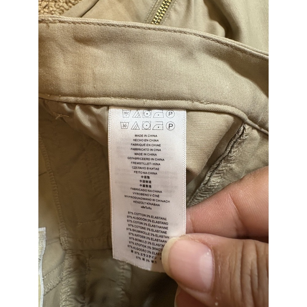 Michael Kors Slim Fit Brown‎ Chino Pants Women's Size 6 Skinny Leg Professional - Picture 5 of 12
